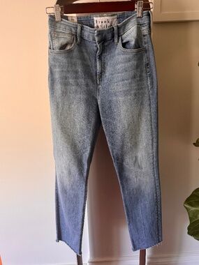 Frank & Eileen Derry Jeans | Size 27 | Raw Hem | Light Wash | Made in USA
